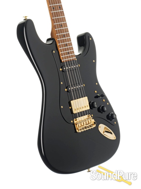 Suhr Mateus Asato SS Classic S Black Guitar #68936 - Used — image 8