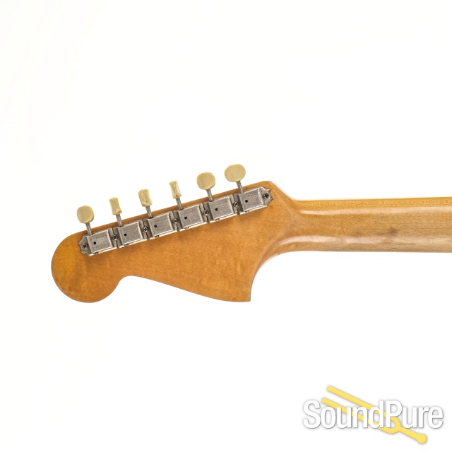 1965 Fender Mustang White Refinish Guitar #L90338 - Used — image 7