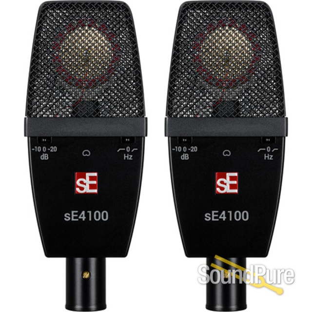 sE Electronics sE4100 LDC Cardioid Microphone Matched Pair — image 1