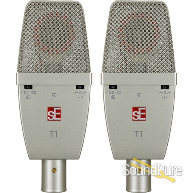 sE Electronics T1 Titanium Cardioid LDC Mic Matched Pair