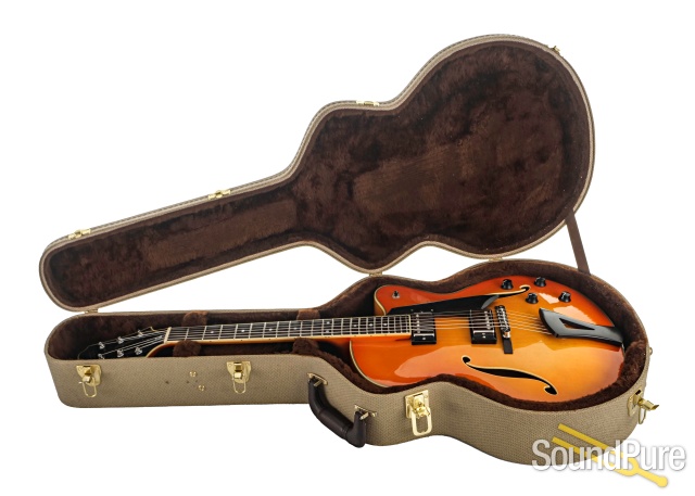 Comins GCS-16-2 Tangerine Burst Guitar #218023 - Used — image 5