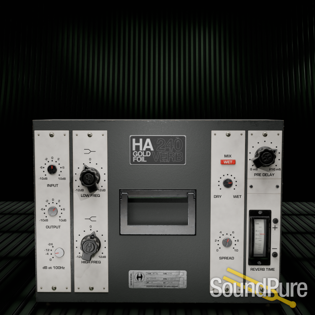 Heritage Audio HA 240 Gold Foil Verb Plugin — image 2