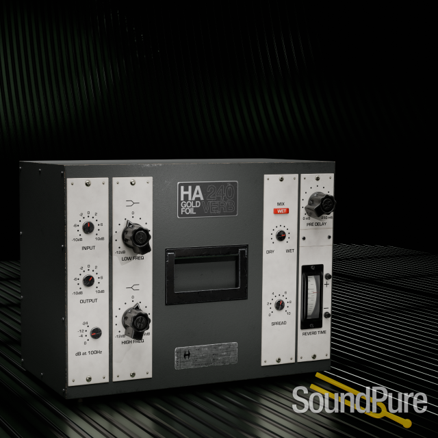 Heritage Audio HA 240 Gold Foil Verb Plugin — image 3