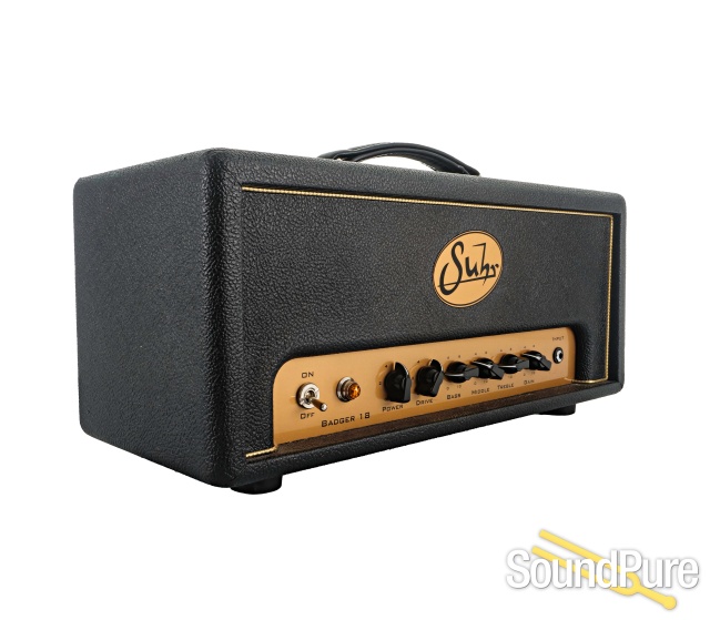 Suhr Badger 18 Amp Head Black - Used — image 2