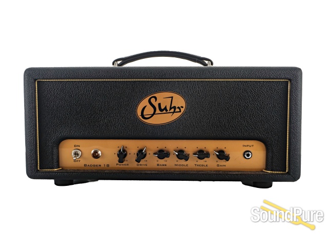 Suhr Badger 18 Amp Head Black - Used — image 1