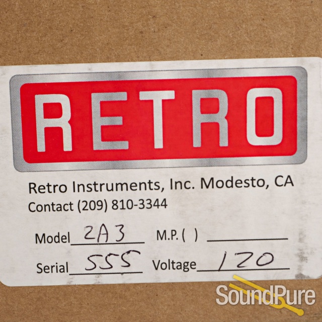 Retro Instruments 2A3 Dual Program EQ - Used — image 2