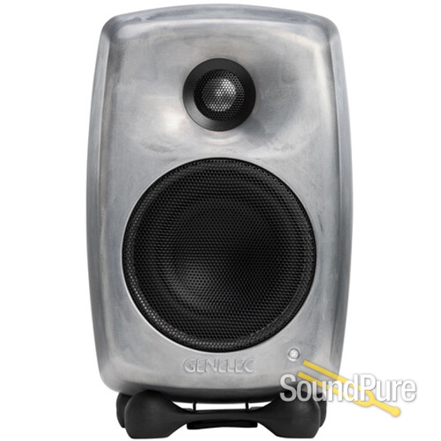 Genelec 8020DRwM Bi-Amplified Monitor Pair Raw Finish