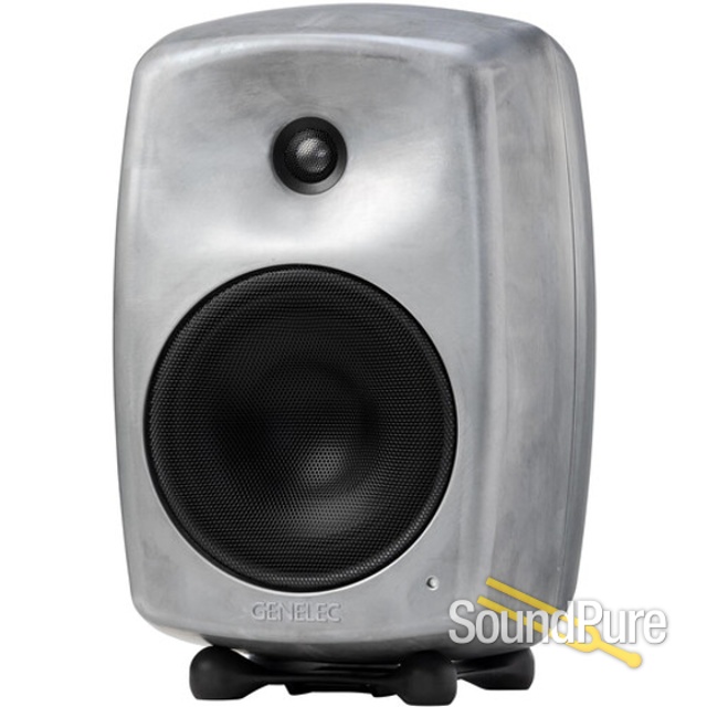 Genelec 8040BRwM Bi-Amplified Monitor Pair Raw Finish — image 2
