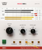Softube Weiss MM-1 Mastering Maximizer Plugin Softube Weiss MM-1 Mastering Maximizer Plugin