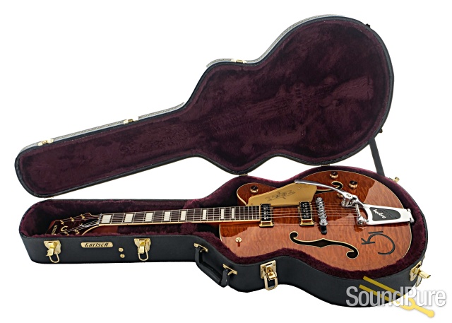 Gretsch G6120TGQM-56 LTD Guitar #JT24061800 - Used — image 5