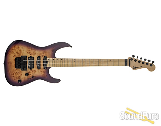 Charvel Pro Mod DK24P HSS FR Purple Sunset Guitar - Used — image 4