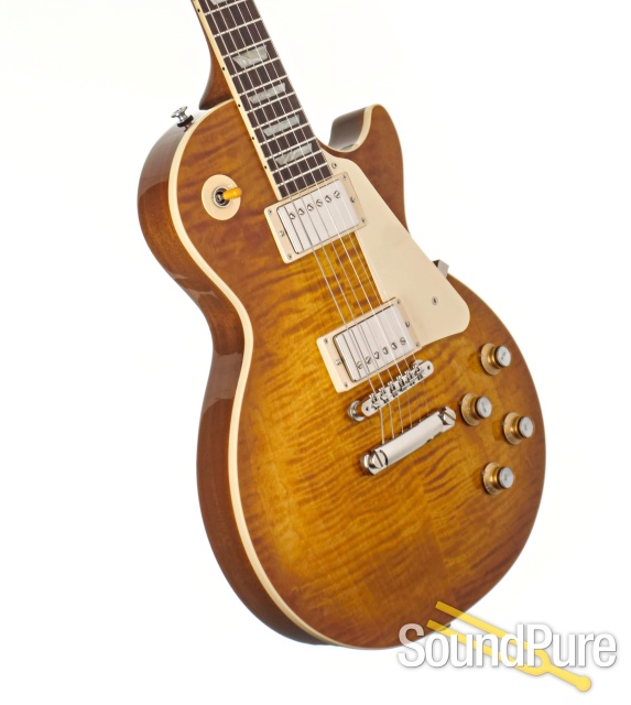 Gibson LP STD 60's Honey Burst Guitar #201240193 - Used — image 2