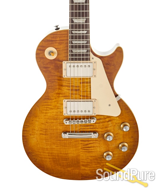 Gibson LP STD 60's Honey Burst Guitar #201240193 - Used — image 1