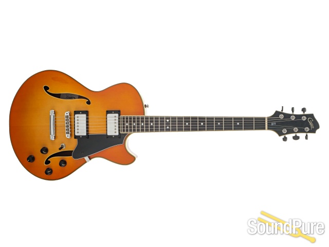 Comins GCS-1ES Tangerine Burst Guitar #112275 - Used — image 5