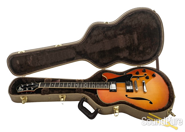 Comins GCS-1ES Tangerine Burst Guitar #112275 - Used — image 6