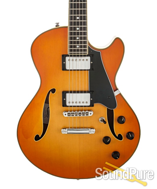 Comins GCS-1ES Tangerine Burst Guitar #112275 - Used — image 1