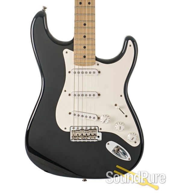 Fender Eric Clapton Stratocaster Black #SZ108201 - Used — image 1