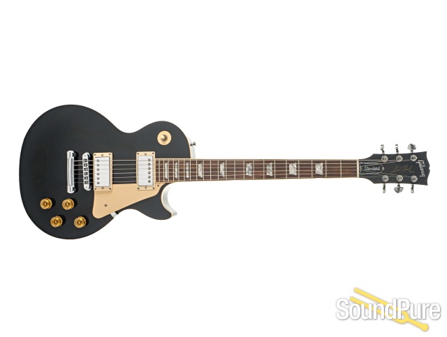 Gibson Les Paul Standard Black Guitar #01381338 - Used — image 4