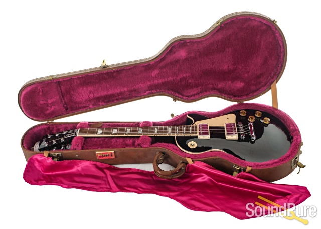 Gibson Les Paul Standard Black Guitar #01381338 - Used — image 5