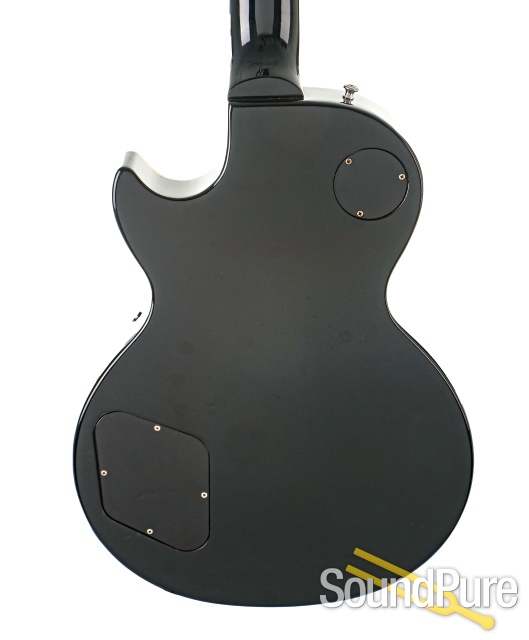 Gibson Les Paul Standard Black Guitar #01381338 - Used — image 6