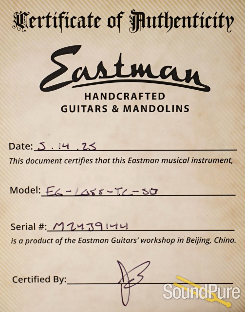 Eastman E6-LGSS-TC-SB Acoustic Guitar #M2439144 — image 5