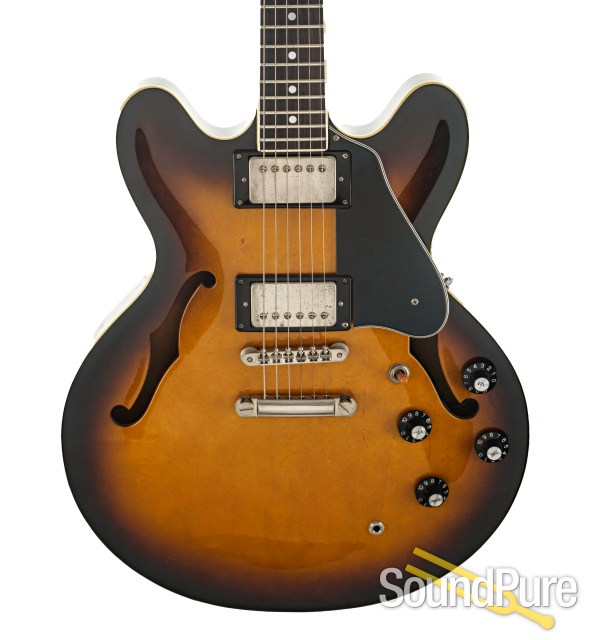 Navigator 1980 SA 120 Sunburst Semi-Hollow Guitar - Used — image 1