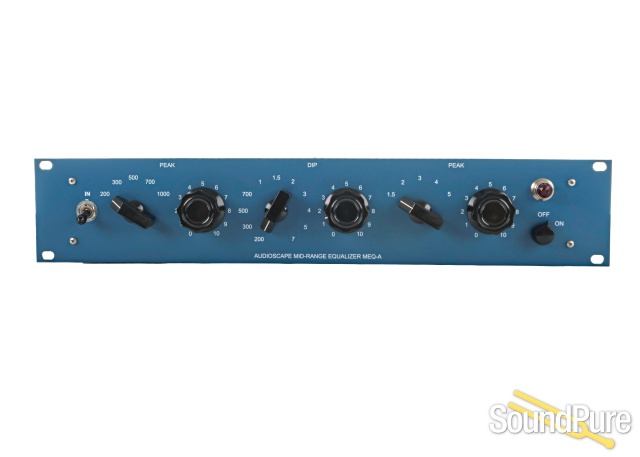 Audioscape MEQ-A Mono Tube Midrange Equalizer - Used — image 1