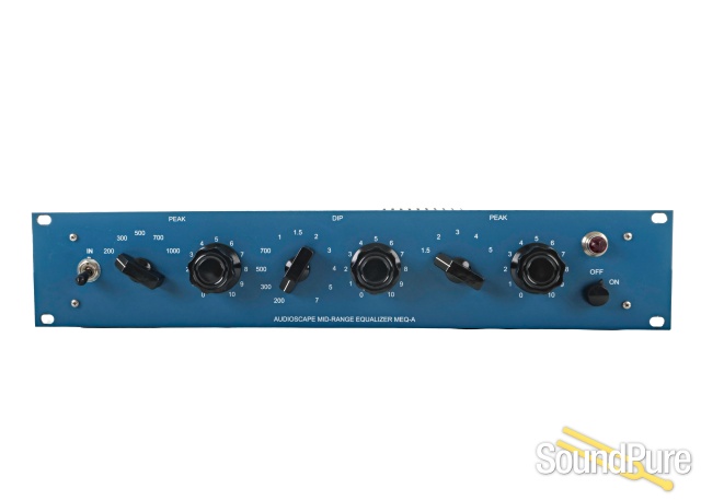Audioscape MEQ-A Mono Tube Midrange Equalizer - Used — image 1