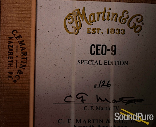 Martin CEO-9 Acoustic Guitar #2297666 - Used — image 8