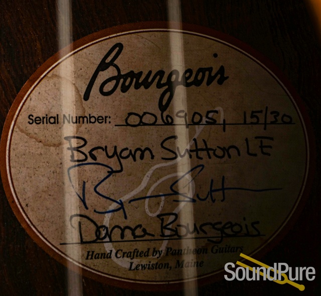 Bourgeois Bryan Sutton Limited Edition #6905 15 of 30 - Used — image 8
