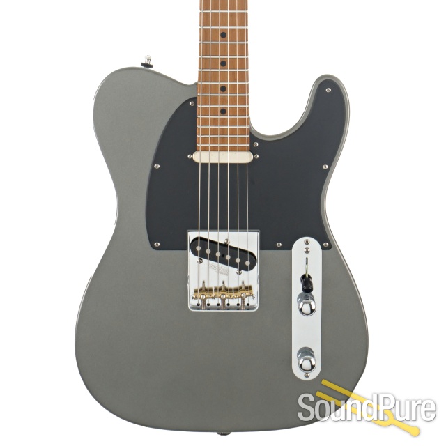 Suhr Andy Wood T II AW Silver Guitar #81499 - Used — image 1