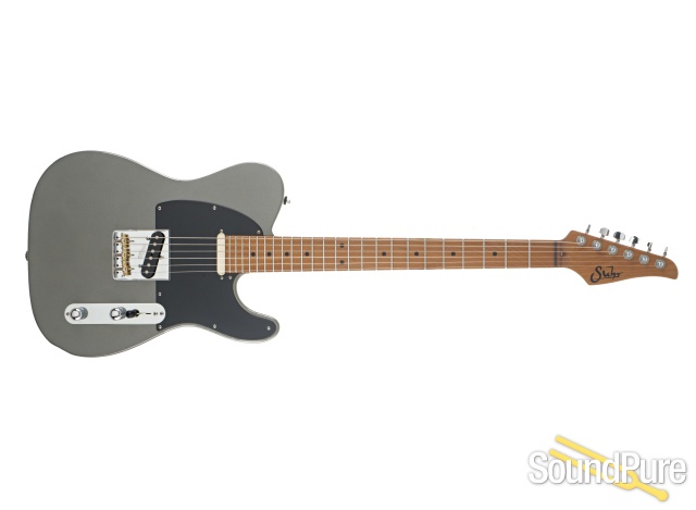 Suhr Andy Wood T II AW Silver Guitar #81499 - Used — image 6