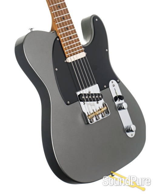 Suhr Andy Wood T II AW Silver Guitar #81499 - Used — image 9
