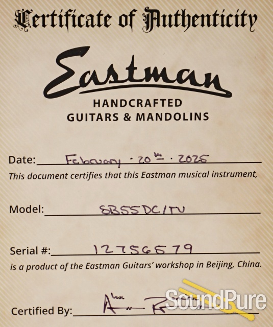 Eastman SB55DC/V Electric Guitar #12756579 - Used — image 5