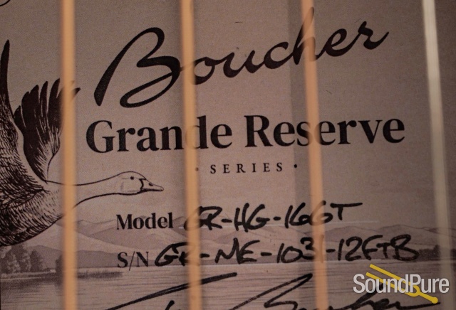 Boucher GR-HG-166T Acoustic Guitar #GR-ME-1031-12FTB — image 8
