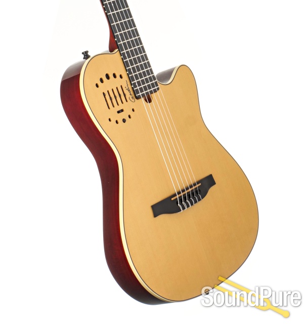 Godin Multiac Duet Ambiance Nylon Guitar - Used — image 2