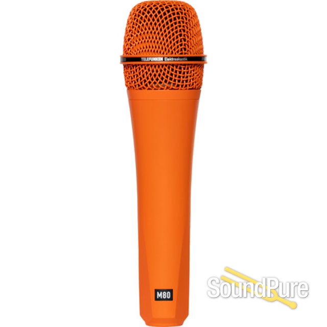 TELEFUNKEN Elektroakustik M80 Dynamic Microphone Orange — image 2