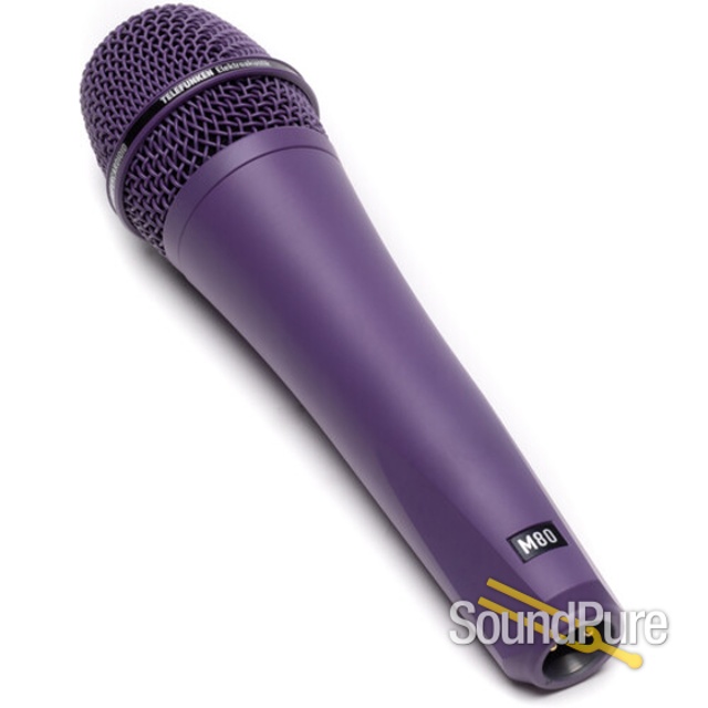 TELEFUNKEN Elektroakustik M80 Dynamic Microphone Purple — image 2