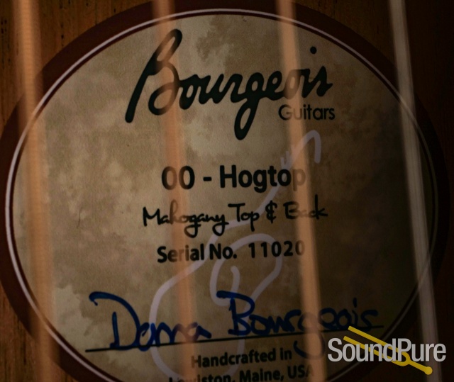 Bourgeois 00 Hogtop Acoustic Guitar #11020 — image 8
