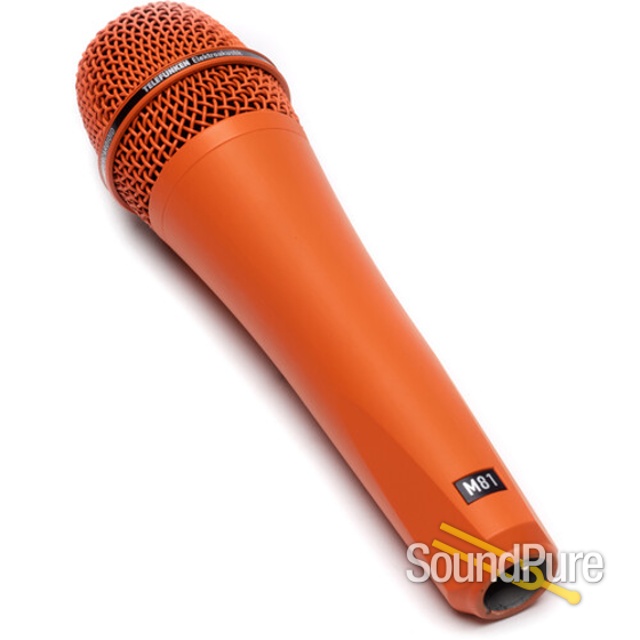 TELEFUNKEN Elektroakustik M81 Dynamic Microphone Orange — image 2