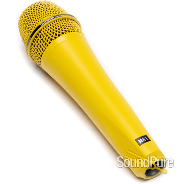 TELEFUNKEN Elektroakustik M81 Dynamic Microphone Yellow — image 2