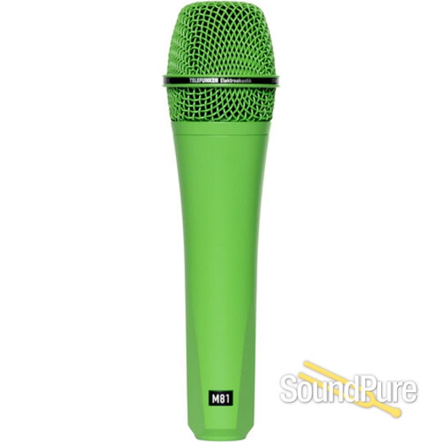 TELEFUNKEN Elektroakustik M81 Dynamic Microphone Green — image 4