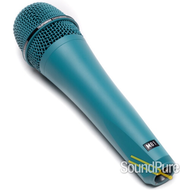 TELEFUNKEN Elektroakustik M81 Dynamic Microphone Turquoise — image 2