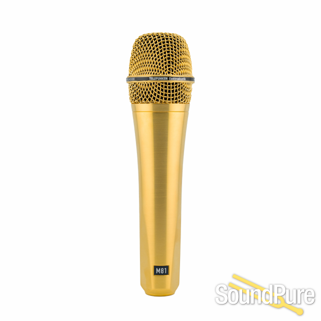 TELEFUNKEN Elektroakustik M81 Dynamic Mic Satin Gold — image 5