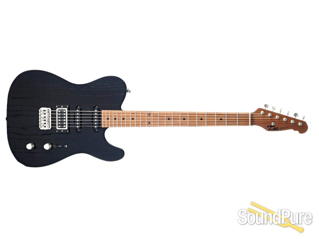 Tuttle Custom Classic T Black Electric Guitar #738 - Used — image 2