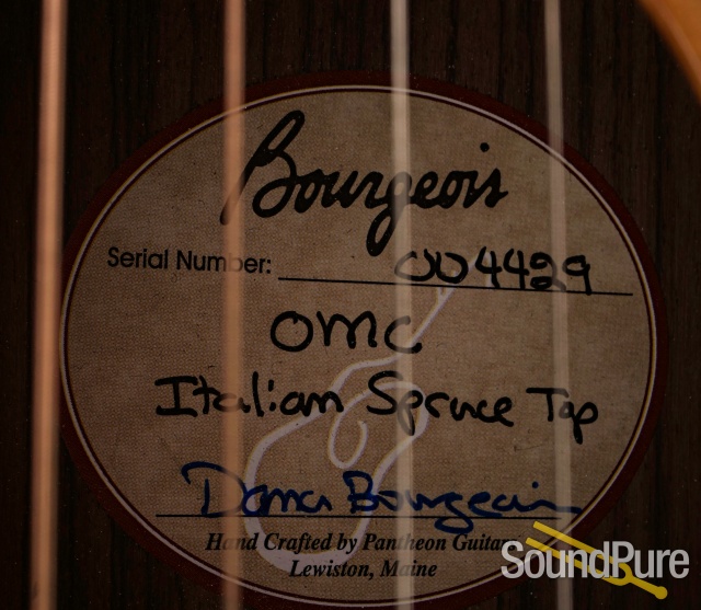 Bourgeois OM-C Acoustic Guitar #4429 - Used — image 8