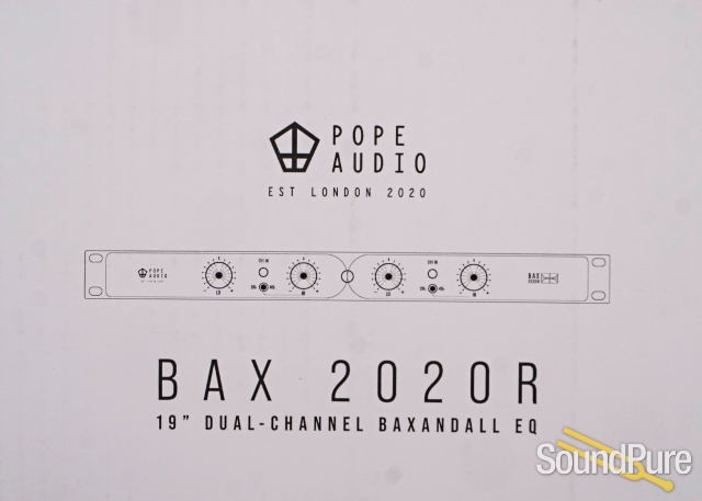 Pope Audio BAX 2020R Baxandall Stereo EQ - Used — image 2