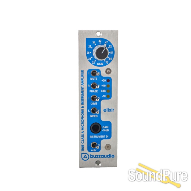 Buzz Audio Elixir 500 Series Mic Preamp - Used — image 1