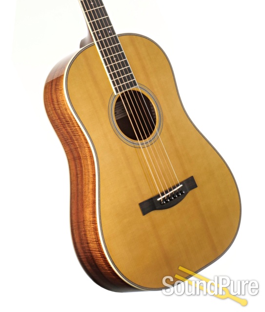 Santa Cruz DBB Baritone Euro Spruce/Koa Guitar #7824P - Used — image 2