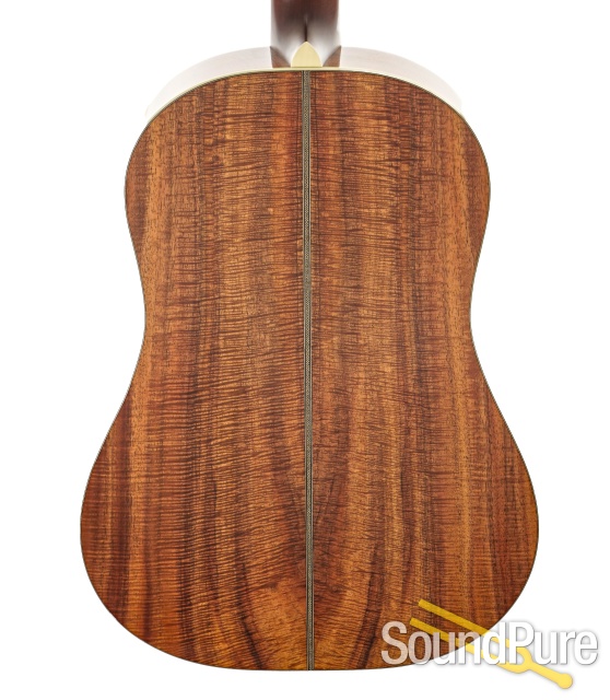 Santa Cruz DBB Baritone Euro Spruce/Koa Guitar #7824P - Used — image 4